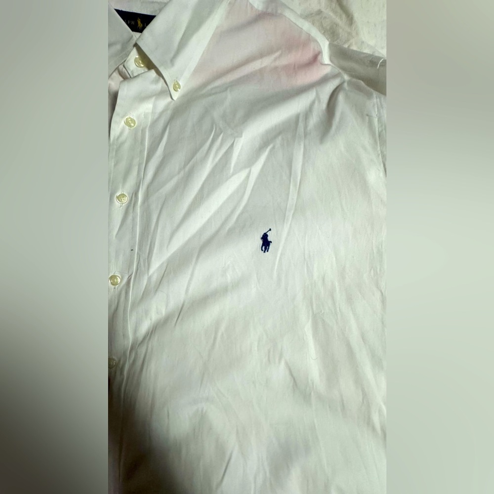 Ralph Lauren 4xlt white button down
